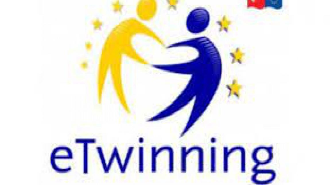 e Twinning  Logomuz 518 Oy Arasından Birinci Olmuştur